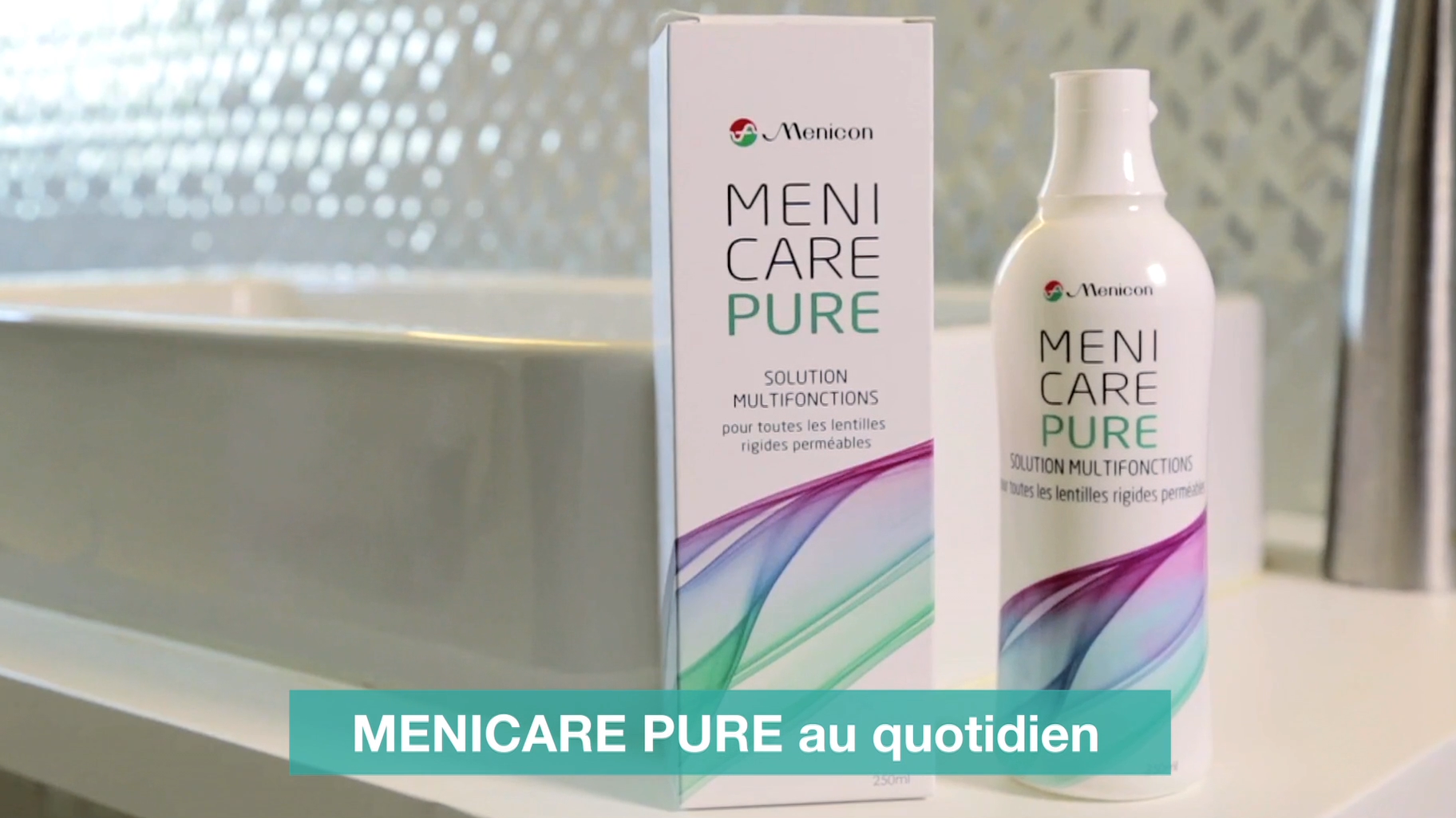 Menicare Pure Multiusage Solution 250 ml Lot de 2 : : Hygiène et  Santé