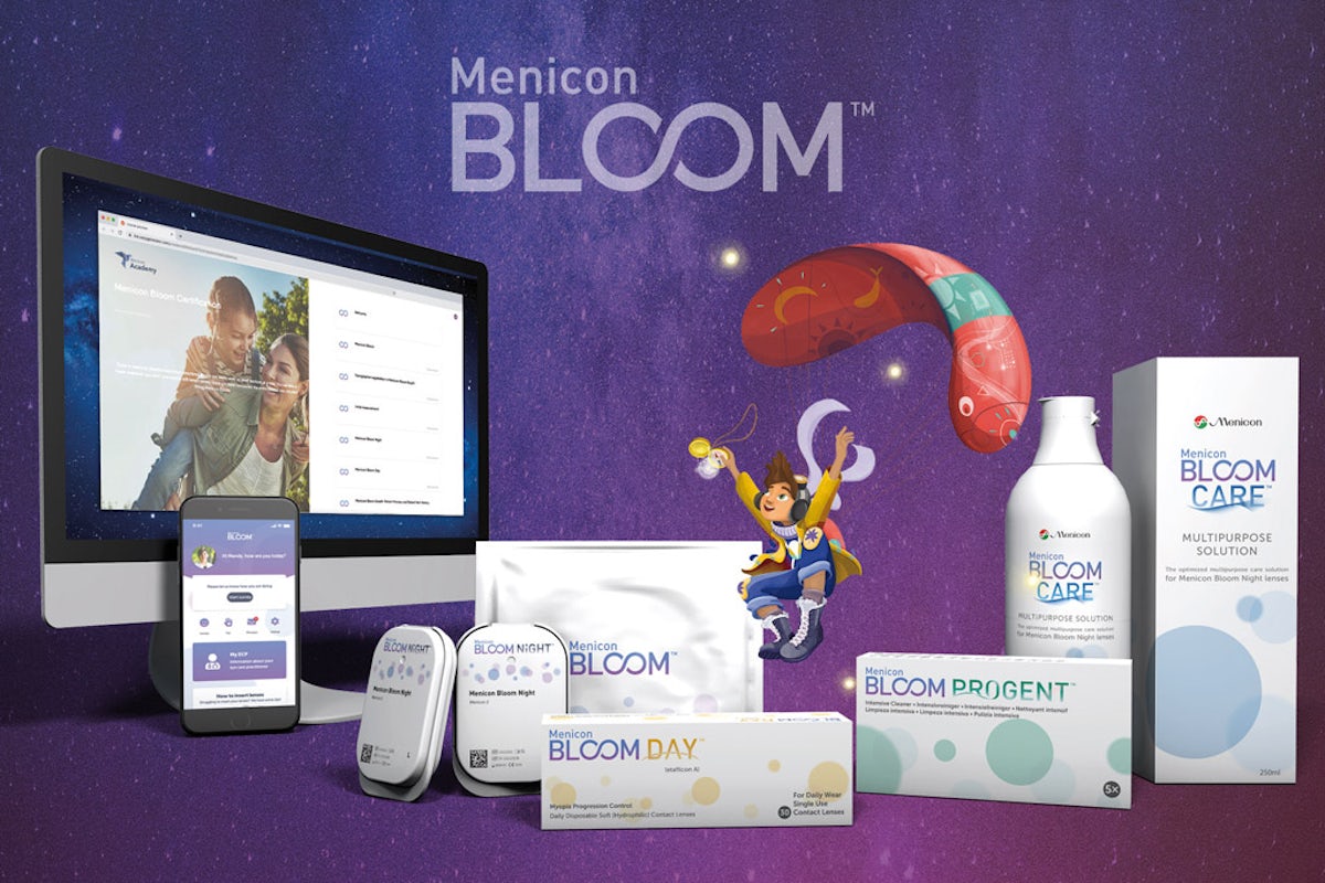 Menicon kündigt die Einführung des Menicon Bloom™ Myopiekontroll