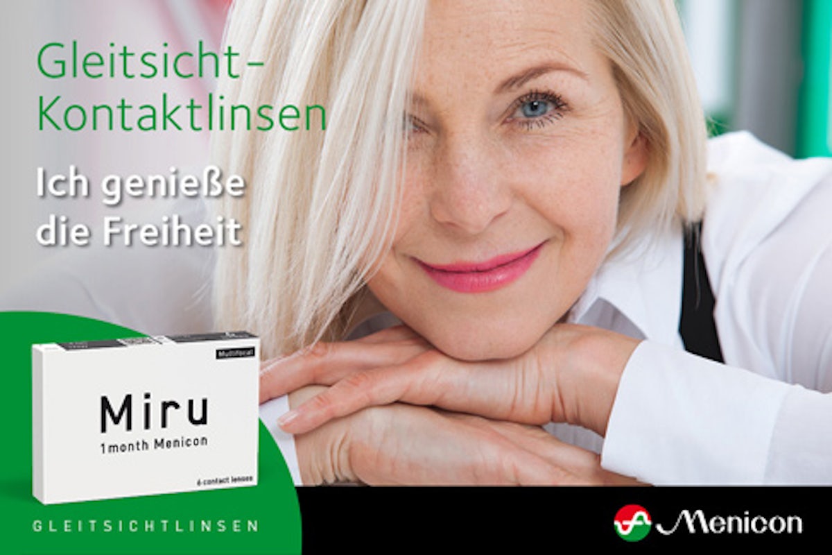 kontaktlinsenFREUDE mit multifokalen Kontaktlinsen Menicon GmbH