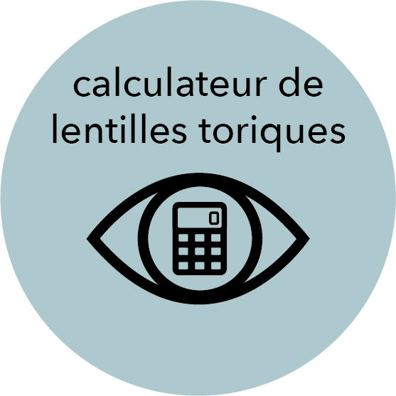Calculateur de lentilles souples toriques