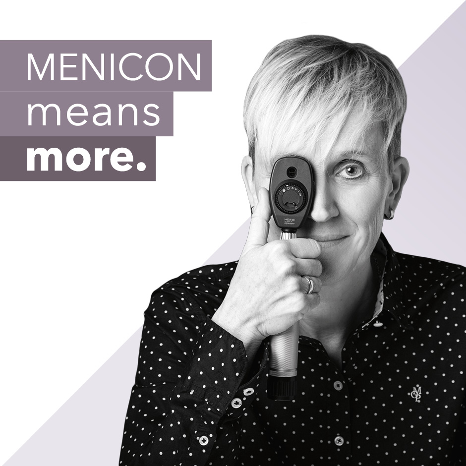 Menicon means more. Marion Beck