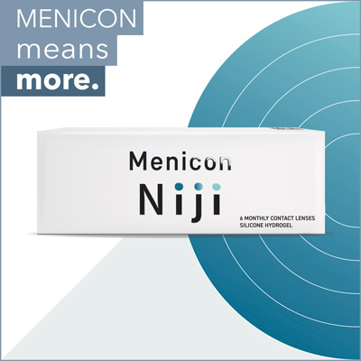MENICON means more: Menicon NIJI